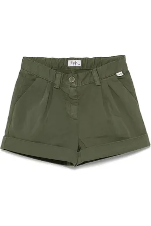 Il gufo Pleated shorts