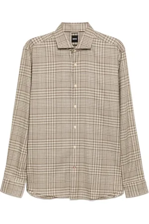 HUGO BOSS Check pattern shirt