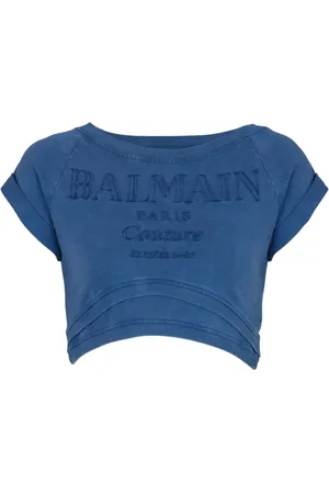 Balmain Cotton cropped t