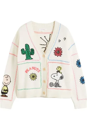 Chinti & Parker X Snoopy Peanuts Vacation cardigan