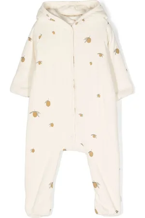 Konges Sløjd Organic cotton hooded babygrow