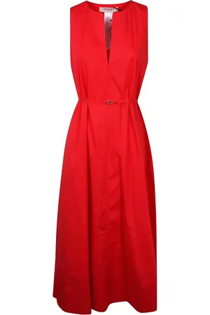 Twin-Set Belted midi dress
