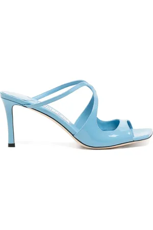 Jimmy Choo 75mm Anise patent sandals