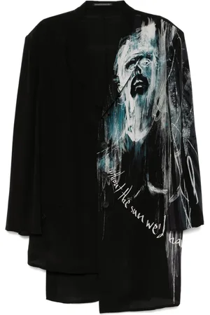 YOHJI YAMAMOTO Pattered blazer