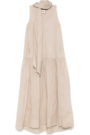 Plan C Cotton organza maxi dress