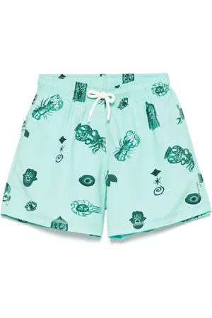 Le pandorine Printed swim shorts