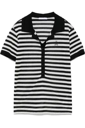 Patrizia Pepe Knitted polo shirt