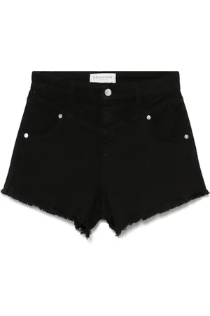 Ermanno Firenze Frayed denim shorts