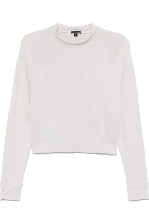 James Perse French Terry cropped T