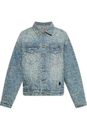 A Bathing Ape Embroidered denim jacket