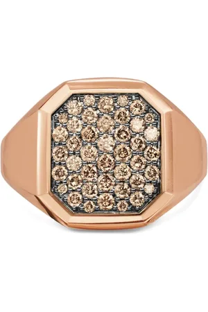 David Yurman 18K rose gold Streamline?? signet ring