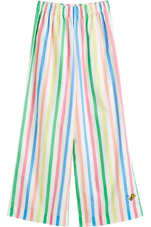 Chinti & Parker X Snoopy striped trousers