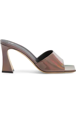 Giuseppe Zanotti Solhene 85mm leather mules