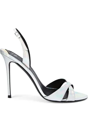 Giuseppe Zanotti Dorotee holographic 105mm sandals
