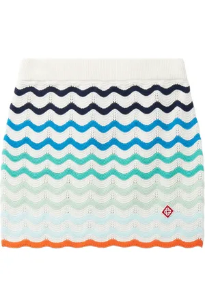 Casablanca Striped mini skirt