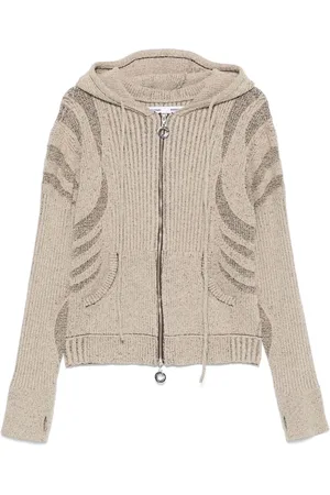 Charlie Constantinou Knit zip hoodie