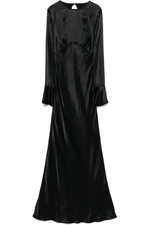 MOOS Satin maxi dress