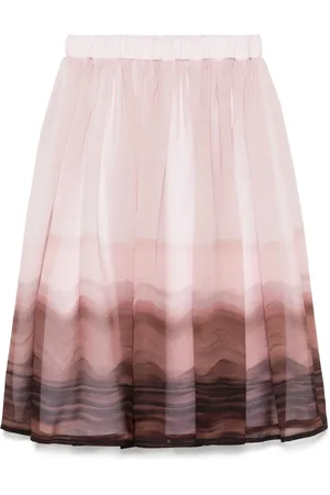 ELEVENTY Printed skirt