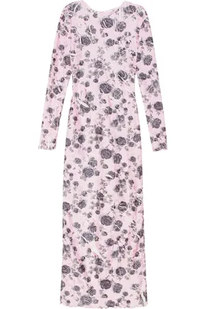 Ganni Distressed floral