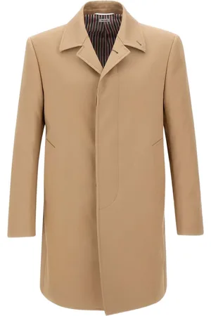 Thom Browne Mac bal collar overcoat