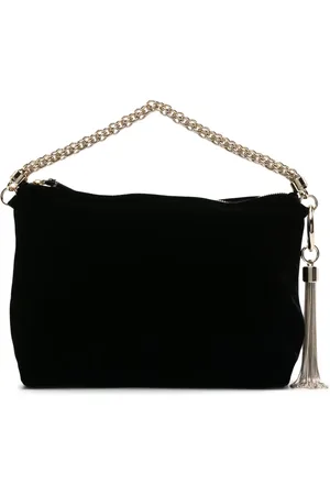 Jimmy Choo Callie velvet clutch bag