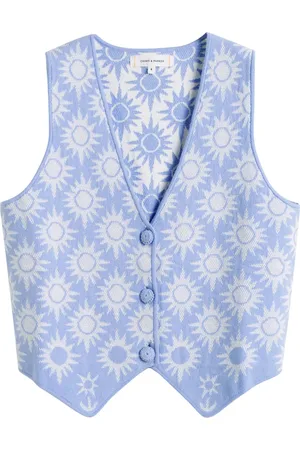 Chinti & Parker X Laura Whitmore patterned
