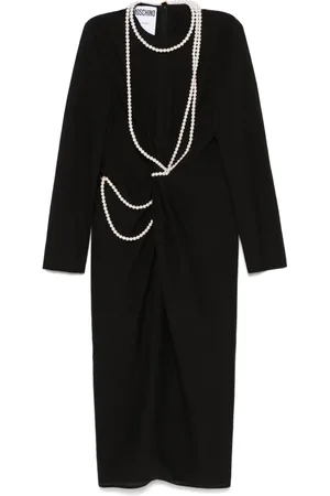 Moschino Embellished midi dress