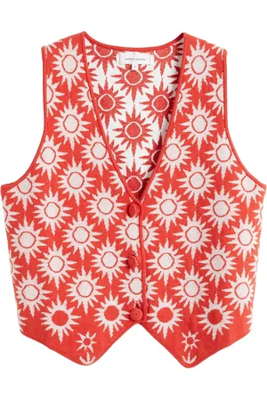 Chinti & Parker X Laura Whitmore patterned