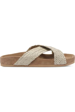 Dragon Diffusion Leather flat sandals