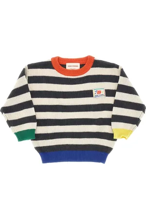 Bobo Choses Striped knit sweater