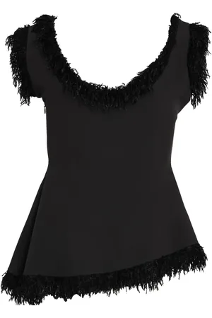 Gloria Coelho Fringed top