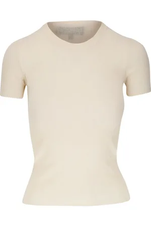 NILI LOTAN Hettie ribbed silk T