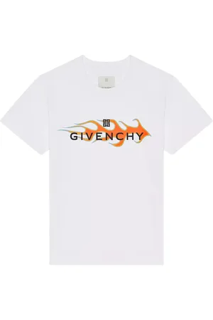 Givenchy Flames Logo T