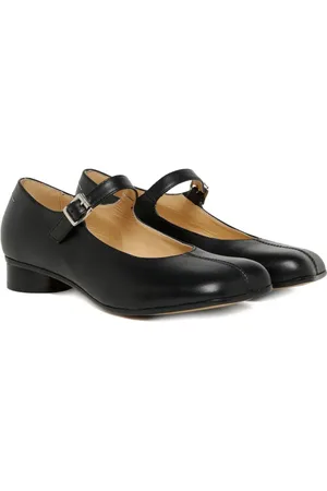 Maison Margiela Leather ballerina shoes