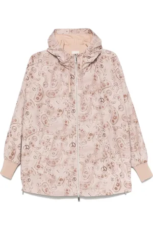 Emporio Armani Printed hooded jacket