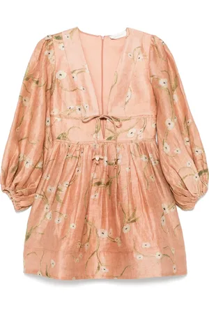 ZIMMERMANN Illuminate Drawn mini dress