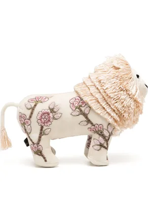 Anke Drechsel Lion embroidered soft toy