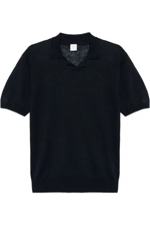 ELEVENTY Linen polo shirt