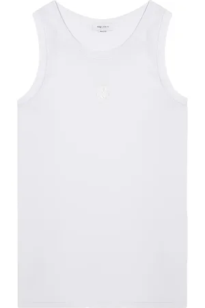 Alexander McQueen Cotton tank top