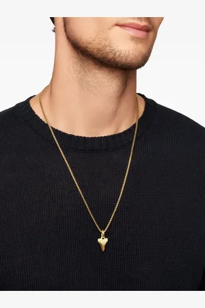 David Yurman 18kt yellow Shark Tooth amulet (27mm)