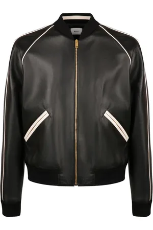 Bally Leather bomber jacket