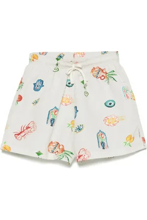 Le pandorine Printed swim shorts
