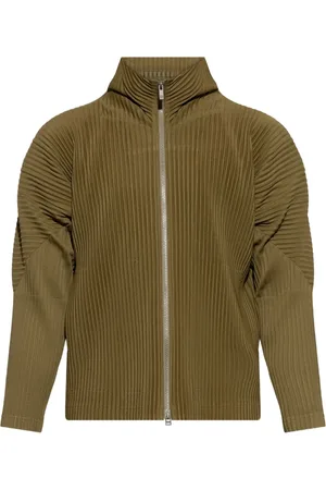 Issey Miyake Pleated zip