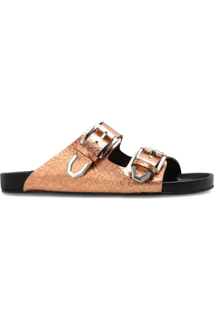 IRO Leather slides