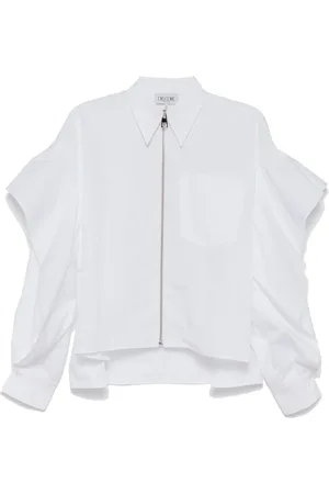 DEL CORE Winged zip fastening shirt