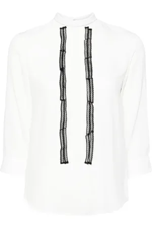 Nº21 Lace detail blouse