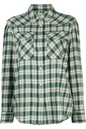Woolrich Checked cotton flannel shirt