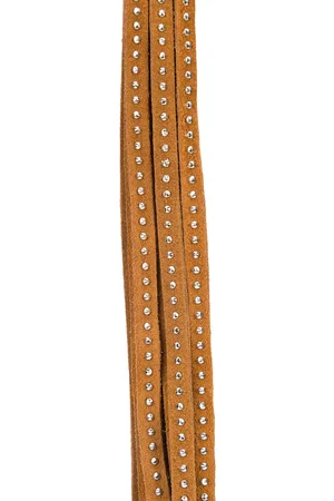 AMIRI STD SUEDE LONG TASSEL KEYCHAIN " "