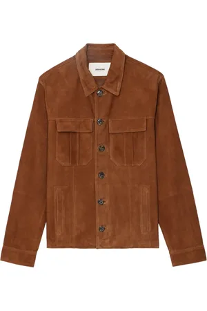 Zadig & Voltaire Kuba suede button