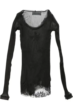 MARC LE BIHAN Sheer lace long